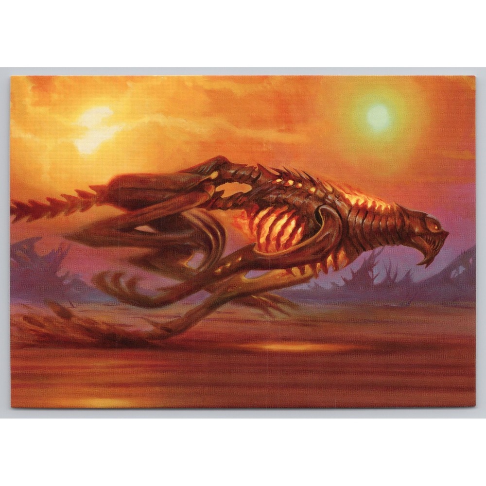 Magic the Gathering POSTCARD Art to Send or Frame Slash Panther Steward 2011